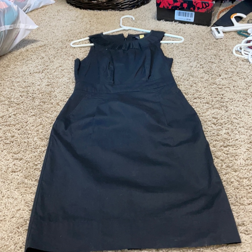 Banana Republic black dress.
